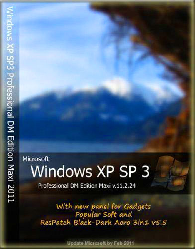 Windows XP SP3 PRO DM Edition Maxi 11.2.24 Rus