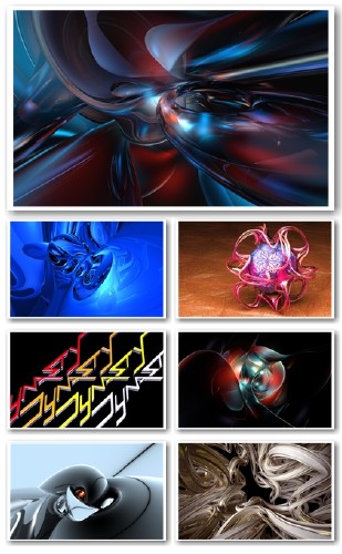 30 Mind Teasers Optical illusion 3D Wallpapers Set 3