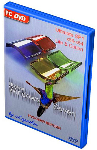 Windows 7 Ultimate SP1 Lite & Colibri IE9 (4 in 1) by Lopatkin Rus x86-x64