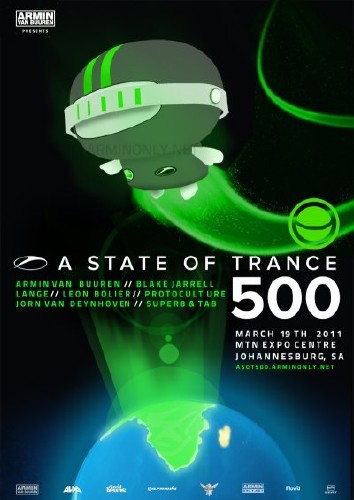 Armin van Buuren - A State of Trance 500  (Johannesburg, South Africa) (19.03.2011)