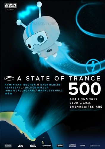 Armin van Buuren - A State of Trance 500 (Buenos Aires/Full Version/2.04.2011)