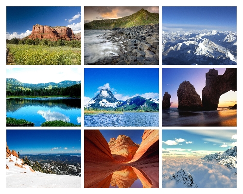 35 Beautiful Mountains Full HD Wallpapers Set-1