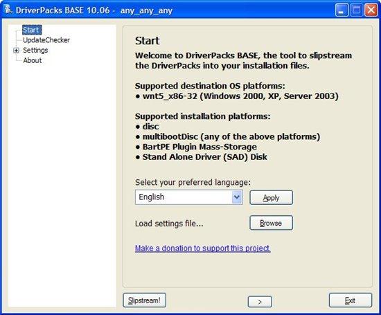 DriverPacks for Windows 2000 / XP / 2003 / Vista / 7 + DriverPacks BASE (22.05.2011)