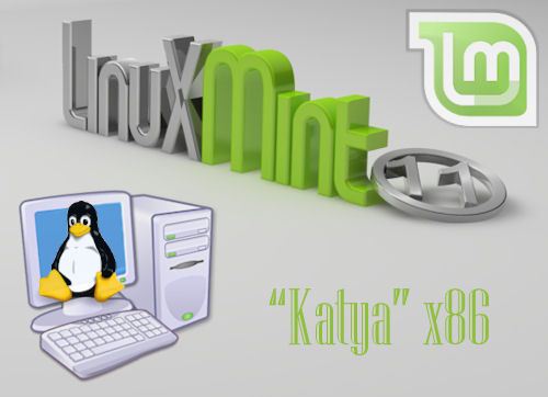 Linux Mint 11 �Katya� x86 DVD (2011) PC
