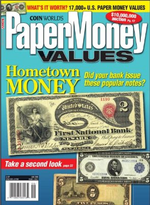 Paper Money Values (June 2008)