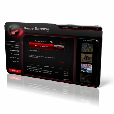 Game Booster Premium 2.1 Final (2010) PC