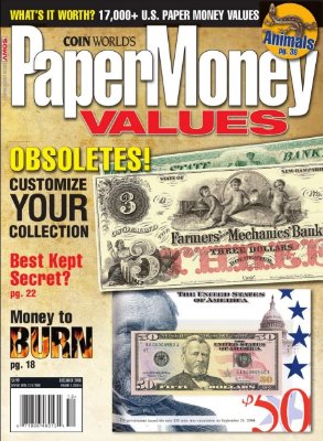 Paper Money Values (December 2008)