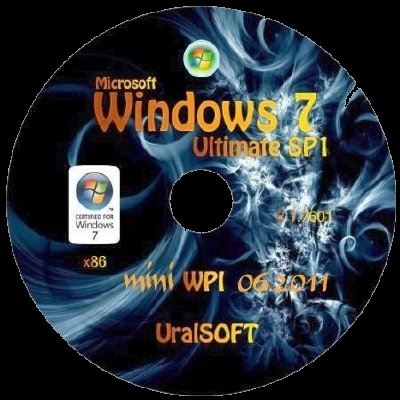 Windows 7 x86 UralSOFT+mini WPI v.2.06