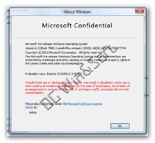 Windows 8 M3 build 7989 x64 EN DG Win&Soft