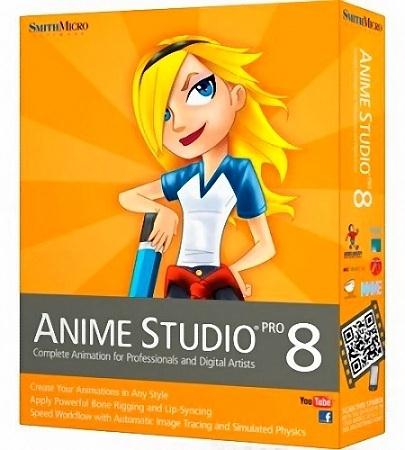 Anime Studio Pro release 8 English (including key)