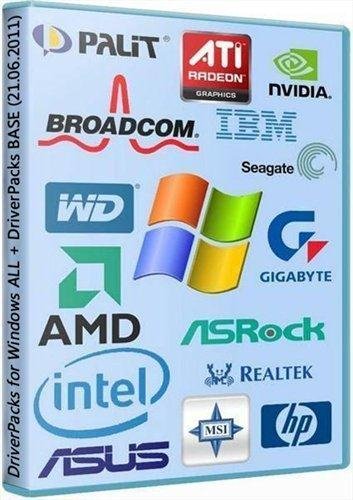 DriverPacks for Windows 2000/XP/2003/Vista/7 + DriverPacks BASE (21.06.2011/RUS/ENG)