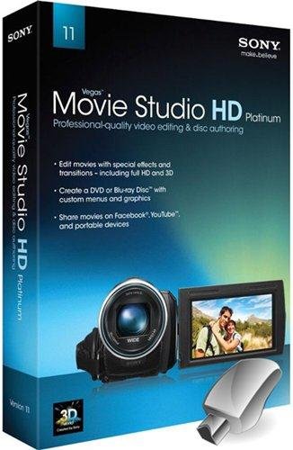 SONY Vegas Movie Studio HD Platinum 11.0 Portable