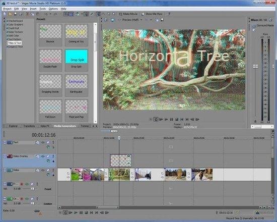 SONY Vegas Movie Studio HD Platinum 11.0 Portable