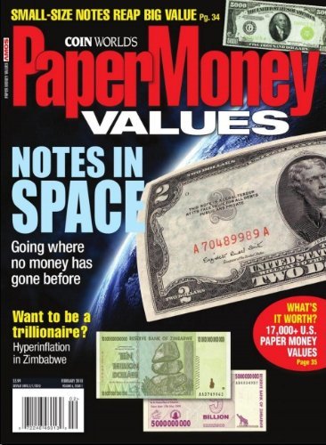 Paper Money Values (February 2010)