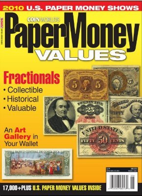 Paper Money Values (June 2010)