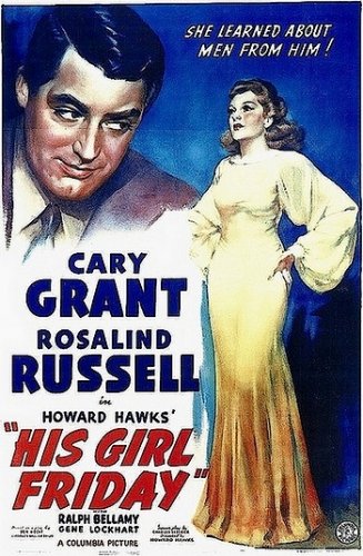 ��� ������� �������  / His Girl Friday  (1940) DVDRip
