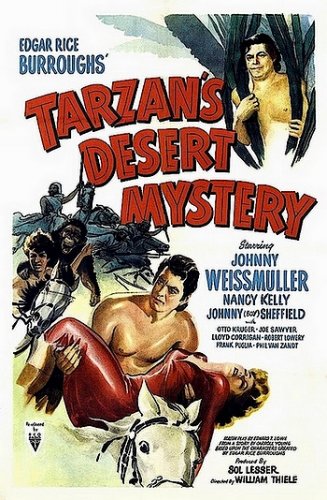 ������ � ����� ������� / Tarzan's Desert Mystery  (1943) DVDRip