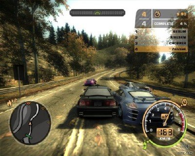 NFS: Most Wanted - Black Edition (2007/RUS/RePack by R.G. NoLimits-Team GameS)