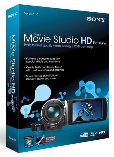 Sony Vegas Movie Studio HD Platinum 11.0 Build 231 RUS Portable 