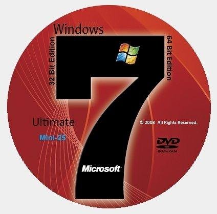 Windows 7 Ultimate SP1 x86-�64 RU Mini-25 update 110810