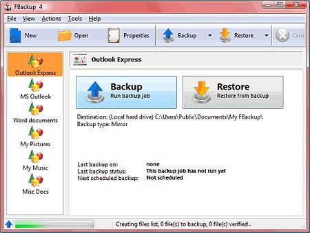 FBackup 4.6.255 Portable