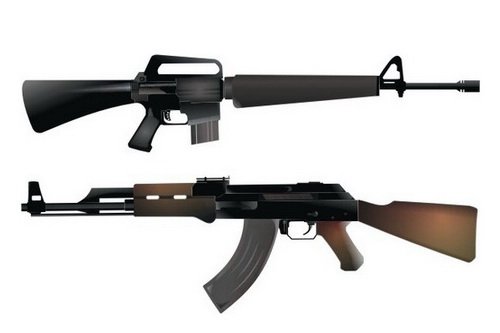 �16 ������ ��47 / AK47 vs M16 (2005) SATRip