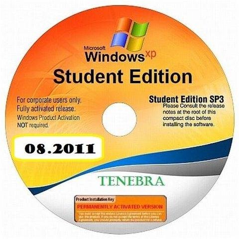 Microsoft� Windows XP SP3 Corporate Student Edition August (2011/ENG/RUS)
