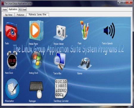 Linux-������: The Linux Group Application Suite System Programs 1.2