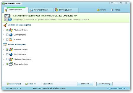 Wise Disk Cleaner Pro 6.15.331 Portable