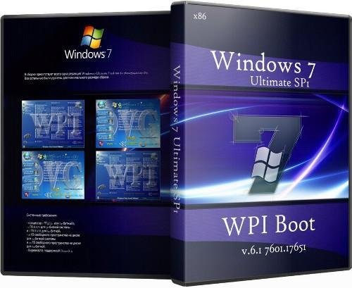 Windows 7 Ultimate SP1 x86 Ru + WPI Boot 6.1 7601.17651 (2011/RUS)