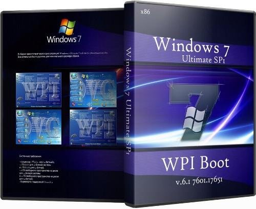 Windows 7 Ultimate SP1 x86 Ru + WPI Boot 6.1 7601.17651 (2011/RUS)