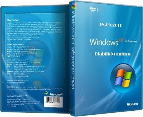Windows XP Pro SP3 Rus VL Final (x86) Diablik94 Unattended Edition (18.09.2011/RUS)