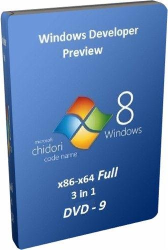Microsoft Windows Developer Preview x86-x64 en-RUS Full 3 in 1 DVD-9
