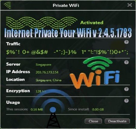 Internet Private Your WiFi v 2.4.5.1783 2011 - 
