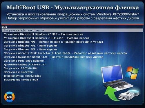 MultiBoot USB - ����������������� ������ 25.09.2011