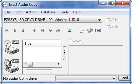 EAC Exact Audio Copy 1.0 beta 3 Portable