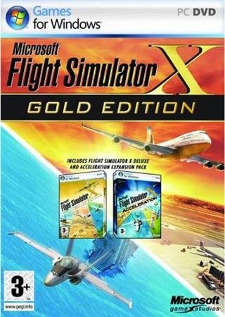 Microsoft Flight Simulator X (Deluxe Edition) + ������ (����� ����������) (2007/PC) - ��������� �� �������