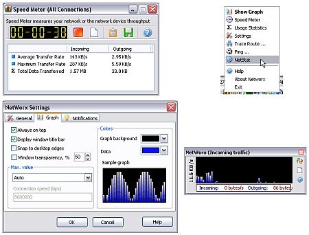 NetWorx 5.2.0 Portable - ���� ��������-�������