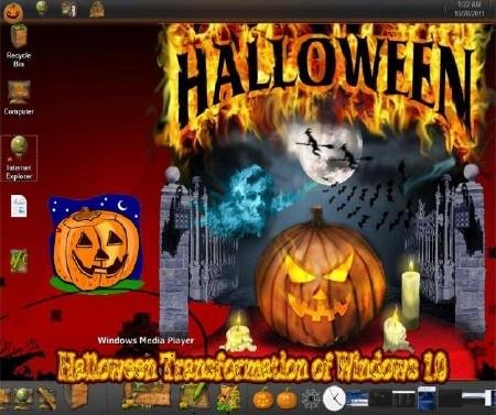 Halloween Transformation of Windows 1.0