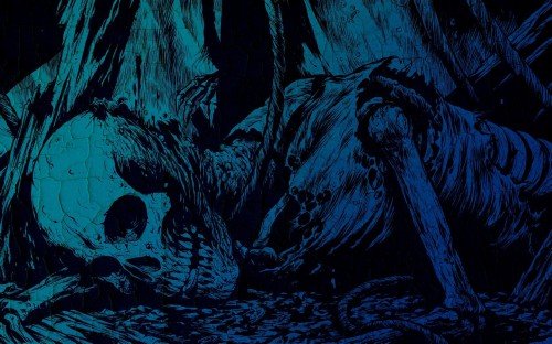 Mystical and terrible wallpaper