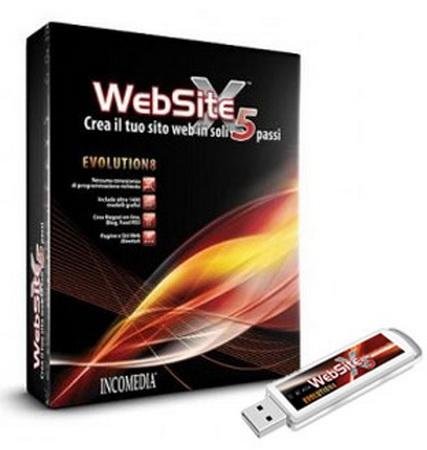 Incomedia WebSite X5 v8.0.0.16 Portable