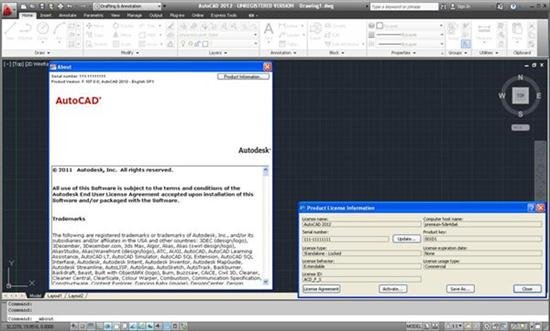 Autodesk AutoCAD 2012 SP1 F.107.0.0 (x86/x64/RUS/ENG)