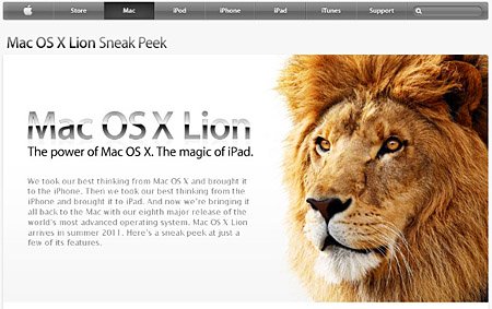 Mac OS LION 10.7.2 Unix*