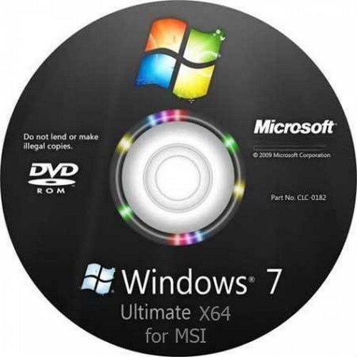 Windows 7 Ultimate x64 for MSI WindPad 110W (prepared by xalex & zhuk.m) (2011/RUS)