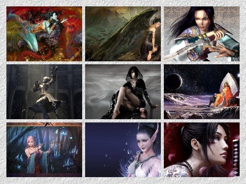 30 Sexy Fantasy Mythical Girls 3D Wallpapers { SET 15 }