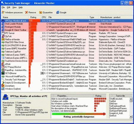Security Task Manager 1.8d RePack by Boomer