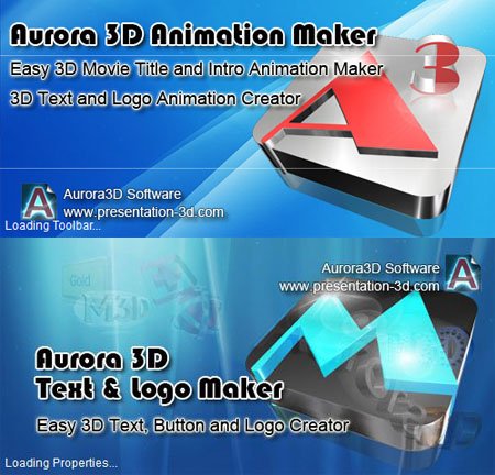 Aurora 3D Animation / Text and Logo Maker 