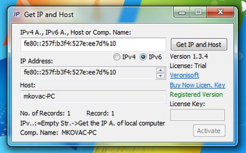 Get IP and Host 1.4.2 + Portable
