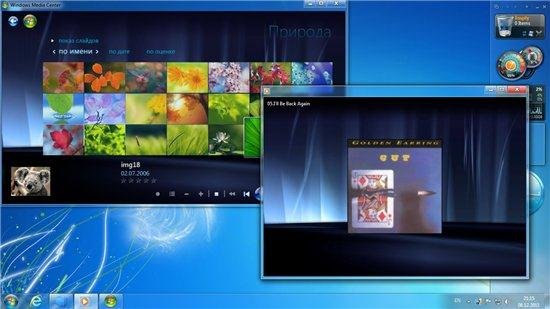 Microsoft Windows 7 Ultimate SP1 32-64 bit crystal by nolan2112 6.1.7601.17514.101119-1850 (2011/RUS/ENG)