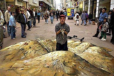 Street Painting - 3D ������� �� ��������. ����